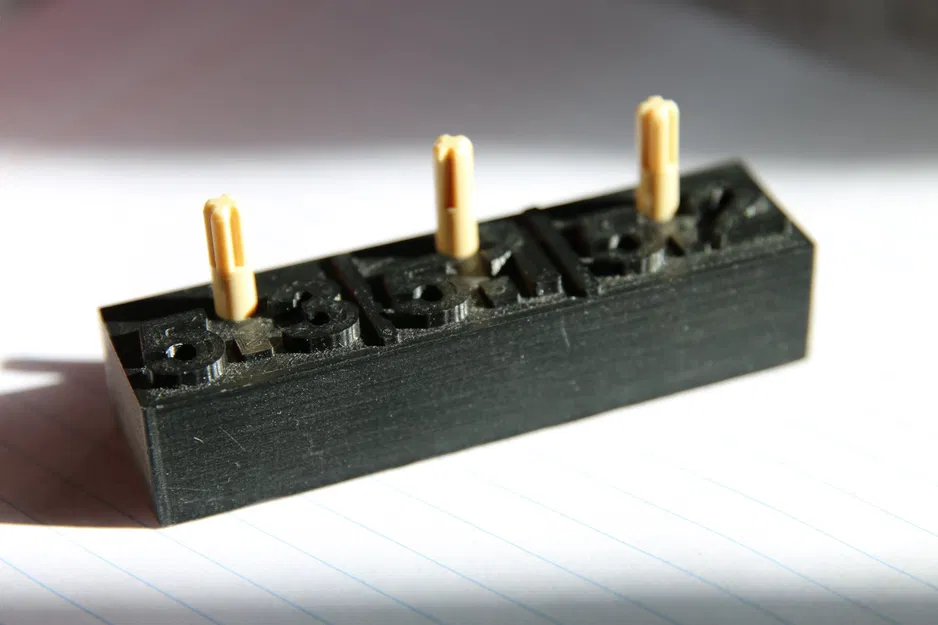 Bảng Đo Lỗ Ghim Lego Technic Tinh Chỉnh Cho Mô Hình In 3D - Image 3