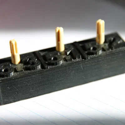 Bảng Đo Lỗ Ghim Lego Technic Tinh Chỉnh Cho Mô Hình In 3D