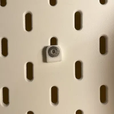 IKEA Skadis 8mm magnet (e.g. metal ruler)