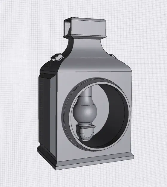 Scale steam locomotive headlight - Image 1