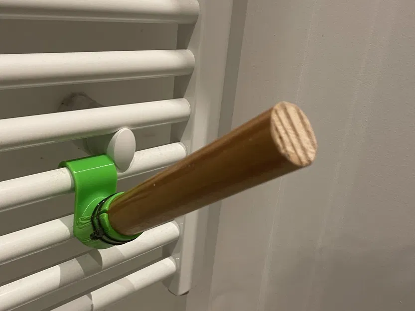 Giá hong khô giày cho máy sưởi khăn tắm (thanh 28mm) - Image 1