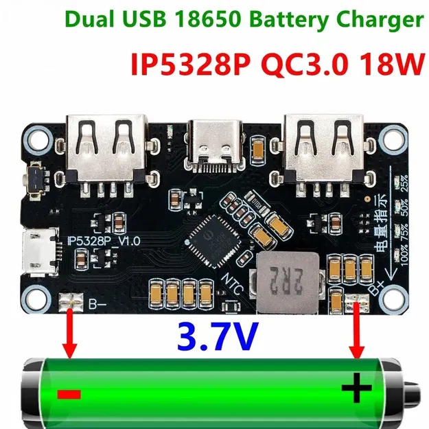 Sạc Dự Phòng Có Cổng USB Type-C - Image 5