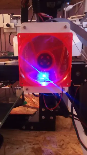 Giá đỡ quạt 92mm MKS-Base cho Tevo Tarantula - Image 1