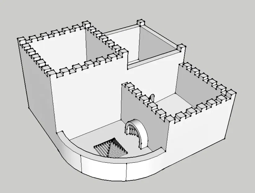 Chậu Trồng Cây Kiểu Lâu Đài Phương Đông - Image 3