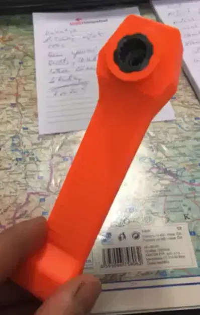 MR100104521 Tay nắm cửa trong cho Mitsubishi Delica L300 L400 - Image 4