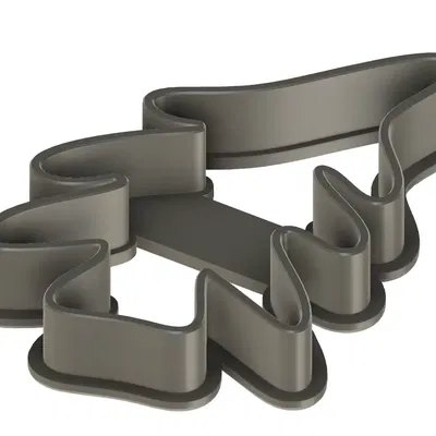 Christmas tree coockie cutter