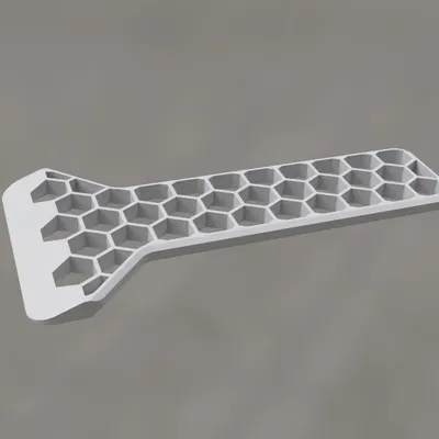 Dụng Cụ Cạo Khay In Hình Lục Giác (In 20 Phút)