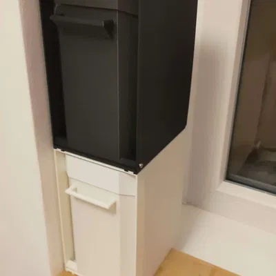 Thùng Rác Tái Chế 3D