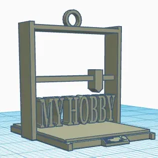 Móc Trang Trí Cây Thông Noel Cho Sở Thích In 3D Của Tôi