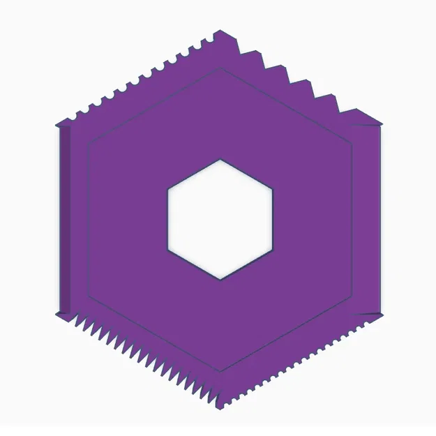 Dụng Cụ Cạo Đá Hình Lục Giác - Image 1