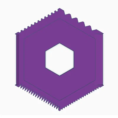 Dụng Cụ Cạo Đá Hình Lục Giác