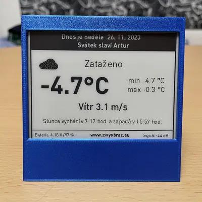 Đế để bàn cho màn hình e-ink 4.2"