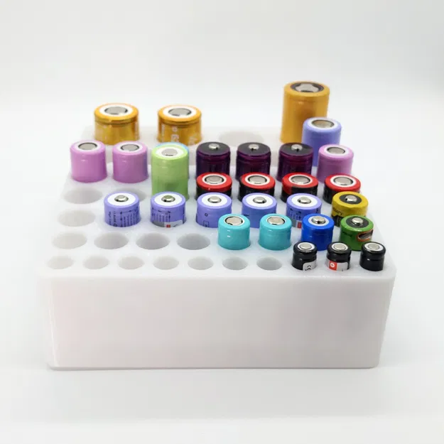 Hộp Đựng Nhiều Loại Pin: AAA, AA, CR123a, 18350, 18650, 21700, 26650/26800 - Image 4