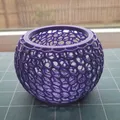 Round Plant Pot Flat Bottom Voronai - Thumbnail 1
