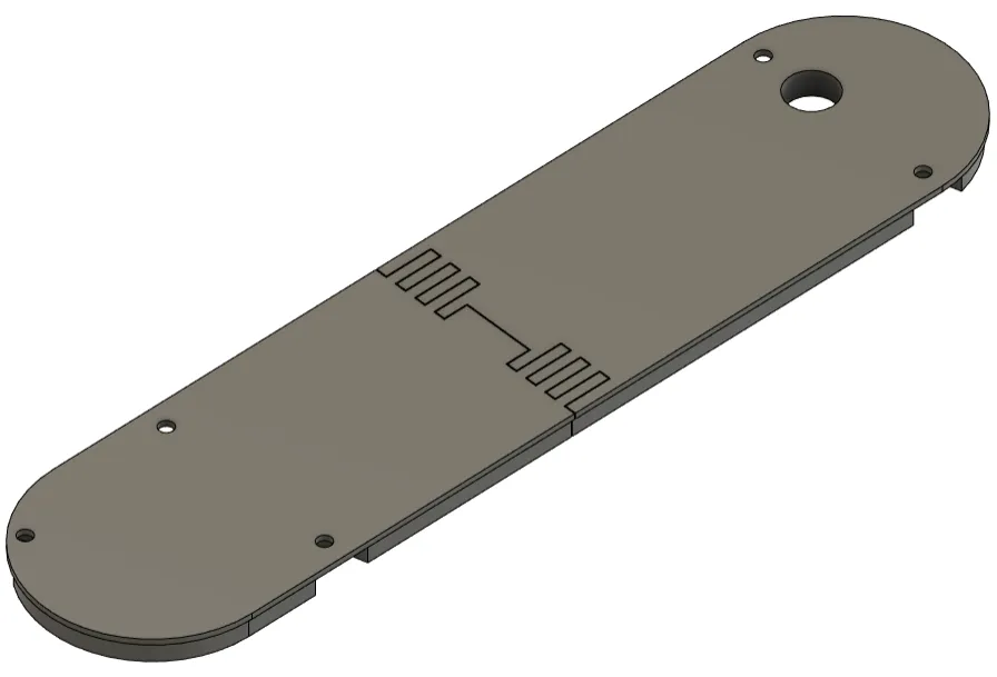 Tấm chèn Delta 36-725 zero clearance cho máy cưa bàn - Image 1