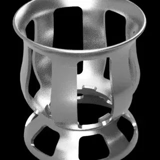 Giá Đỡ Bông Phấn Trang Điểm