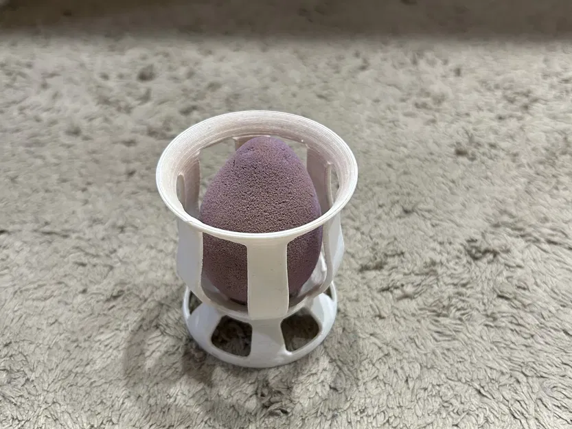 Giá Đỡ Bông Phấn Trang Điểm - Image 2