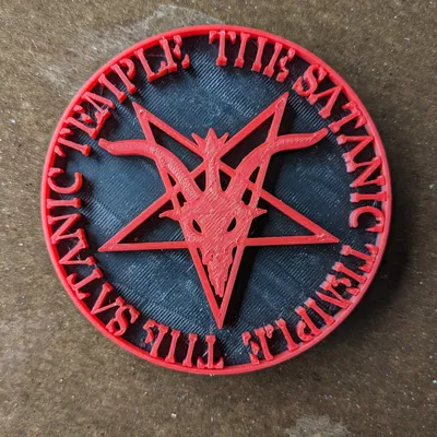 Huy Hiệu Logo The Satanic Temple