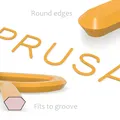 Prusa letters inserts v2 - Thumbnail 1