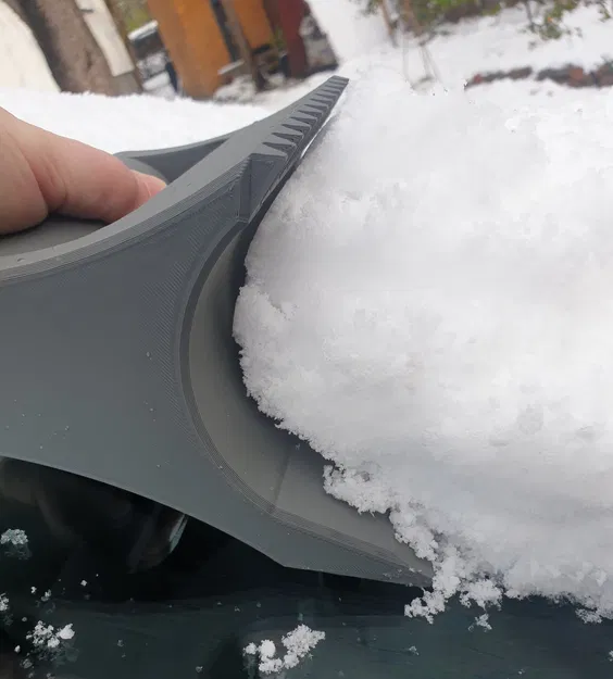 Dụng Cụ Cào Tuyết SnowPlow Scraper Đa Năng Cho Xe Hơi - Image 7