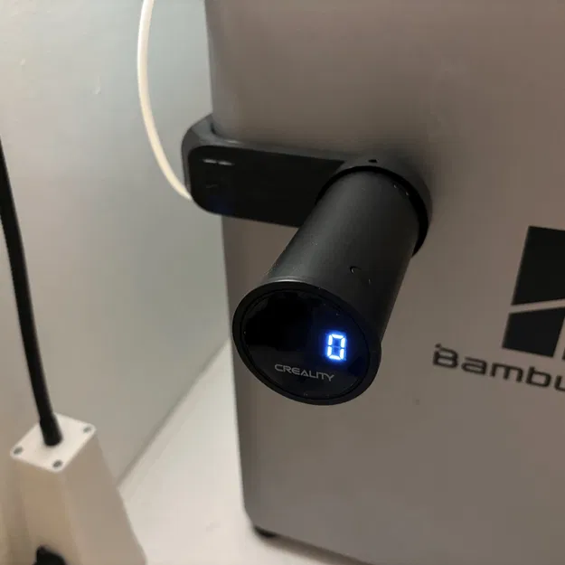 Giá đỡ cuộn chỉ gắn bên hông X1C AMS (chỉnh sửa cho cuộn chỉ kỹ thuật số Creality 3D) - Image 2