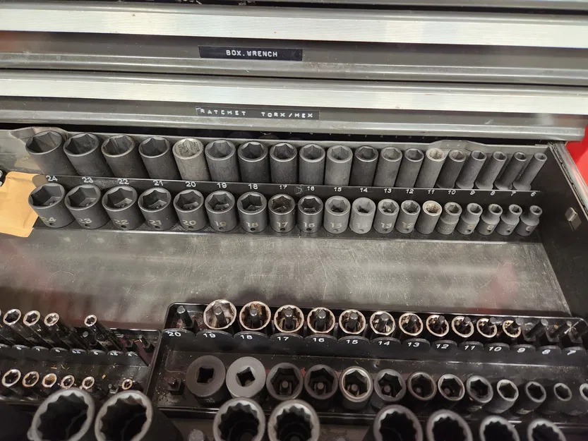 Khay Tổ Chức Tuýp 3/8" (8-24mm) Dùng Cho Máy Vặn Bu Lông - Image 1