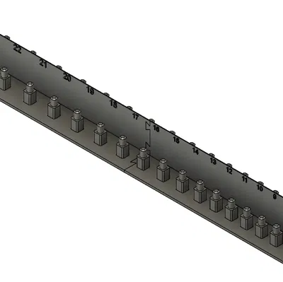 Khay Tổ Chức Tuýp 3/8" (8-24mm) Dùng Cho Máy Vặn Bu Lông