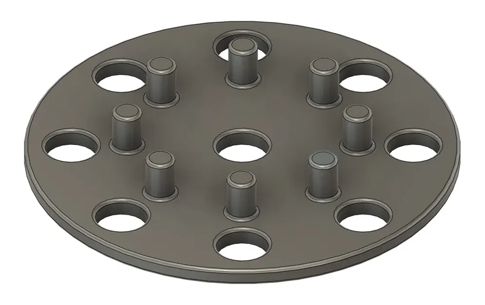 Dụng cụ tâm cho giấy nhám 125mm - Image 1