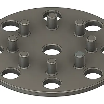 Dụng cụ tâm cho giấy nhám 125mm