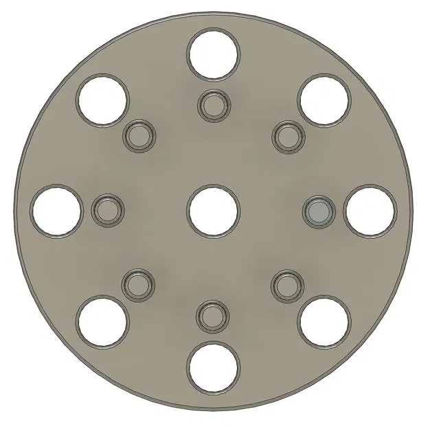 Dụng cụ tâm cho giấy nhám 125mm - Image 2