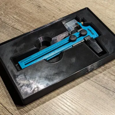 Kệ Gridfinity 5x3 - Giá đỡ cho máy cắt tròn Wolfcraft