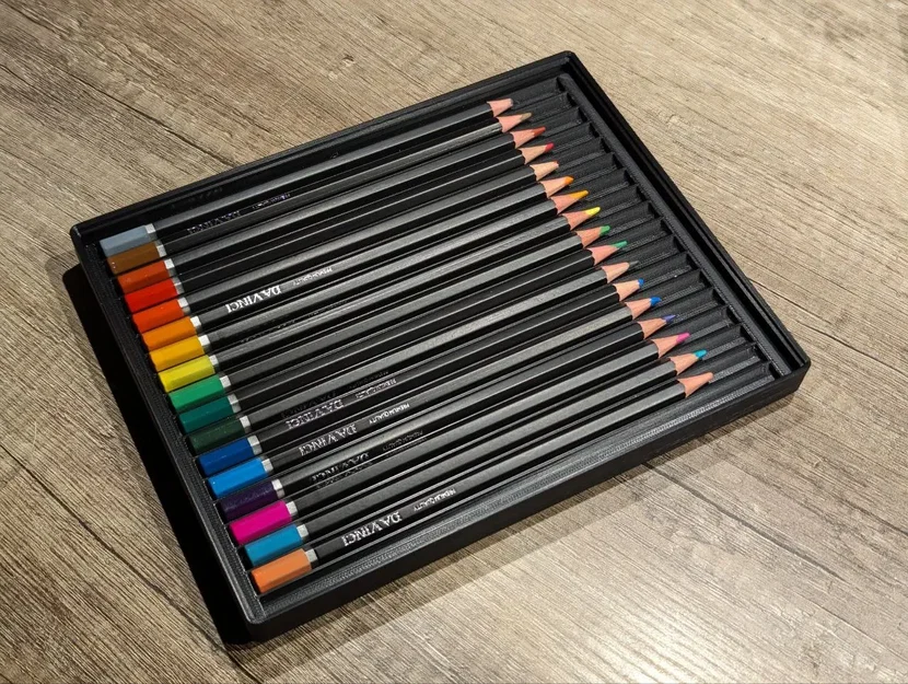 Gridfinity - 5x4 - Holder for 18 pens - Image 1