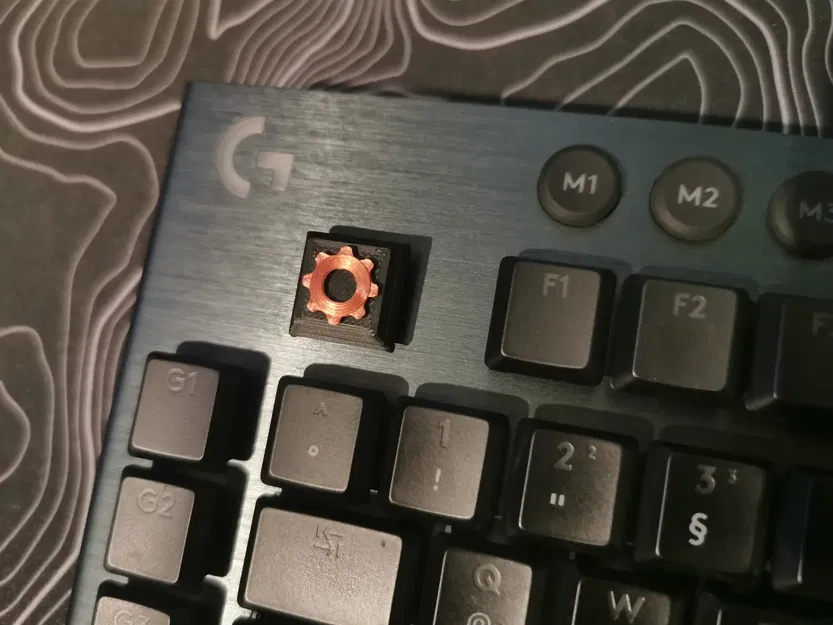 Keycap "Factorio" Siêu Mỏng (Dành cho Logitech G915) - Image 1