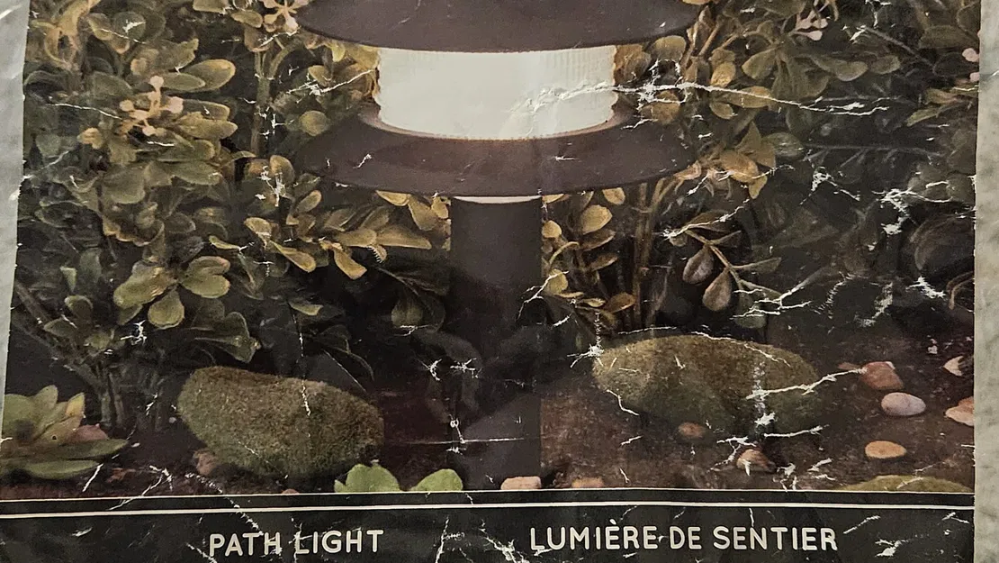 Vỏ Đèn Lối Đi Paradise GL22627BK - Image 3