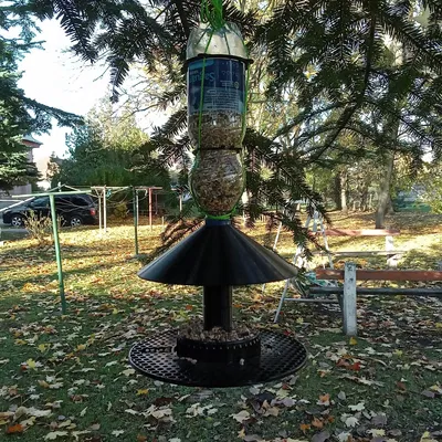 Prusament bird feeder top 50 deg. overhang