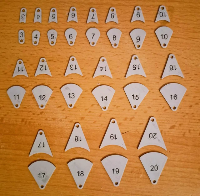 Cữ đo bán kính (Radius gauges) - Image 1
