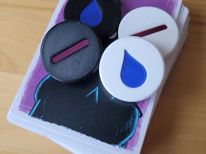 Radlands water token + original box insert - Image 1