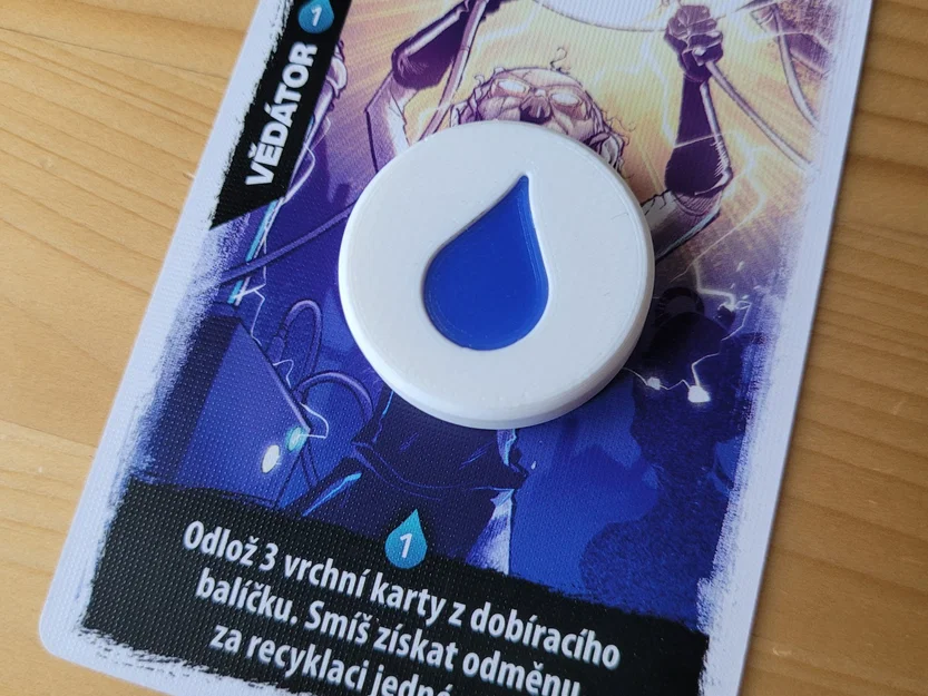 Radlands water token + original box insert - Image 2