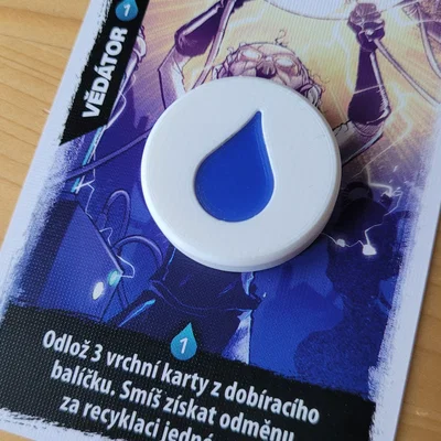 Radlands water token + original box insert