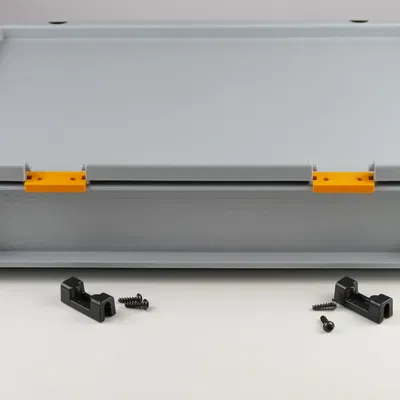 Drilling Jig for Auer Eurobox Lid