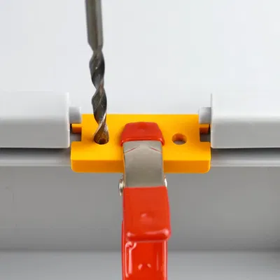 Drilling Jig for Auer Eurobox Lid