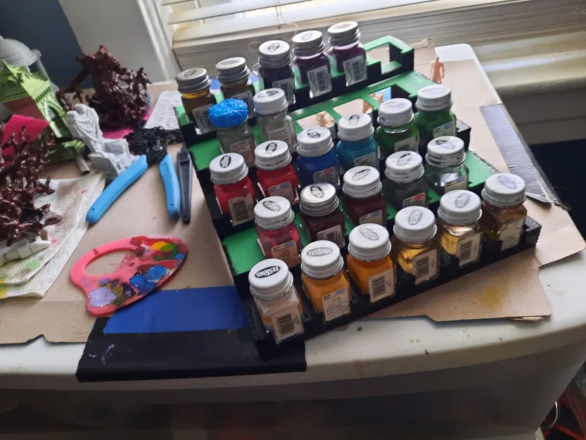 Kệ Đựng Sơn Testors - Image 2