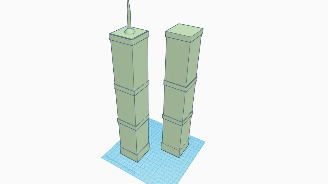 Mô hình Trung tâm Thương mại Thế giới (World Trade Center) - Image 1