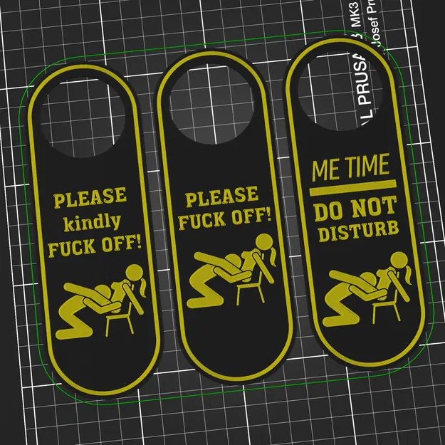 3 Móc Treo Cửa Vui Nhộn - Kiểu Liếm - Image 1