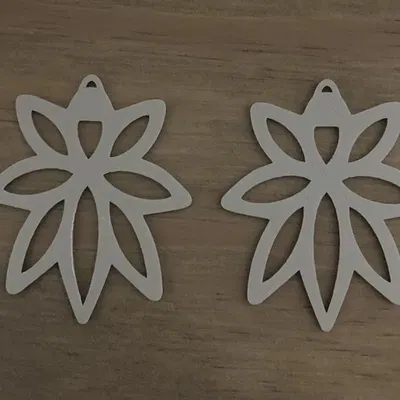 Bông Tai Hình Bông Hoa