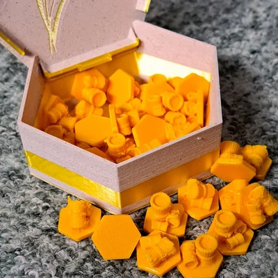 | Catan | Hộp đựng tài nguyên