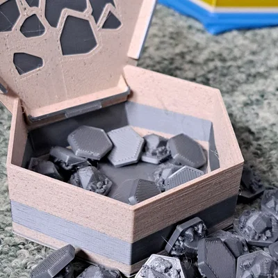 | Catan | Hộp đựng tài nguyên