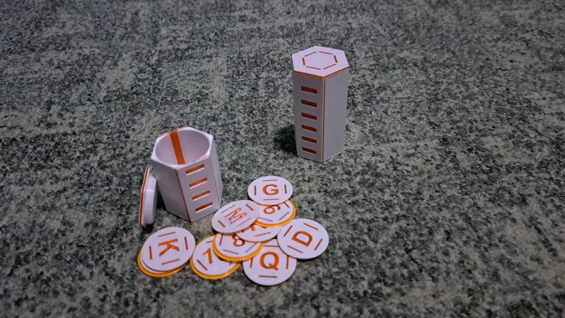 | Catan | Hộp đựng số - bản game cơ bản - Image 1