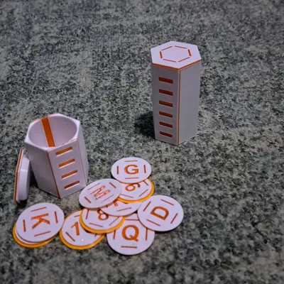 | Catan | Hộp đựng số - bản game cơ bản