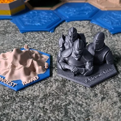 | Catan | Đường dài nhất và Quân đội lớn nhất